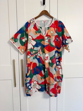 Frances Valentine Women’s 1X Doris Short Sleeve Mini Dress